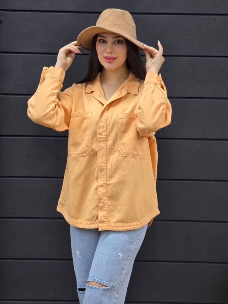 شومیز کتان سیلک