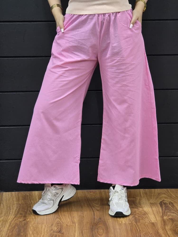 شلوار واید بگ لنین 61803