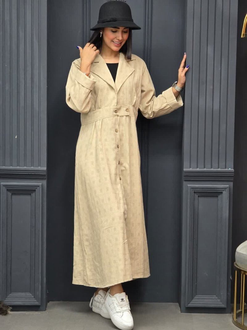 مانتو مراکشی یقه انگلیسی 91511