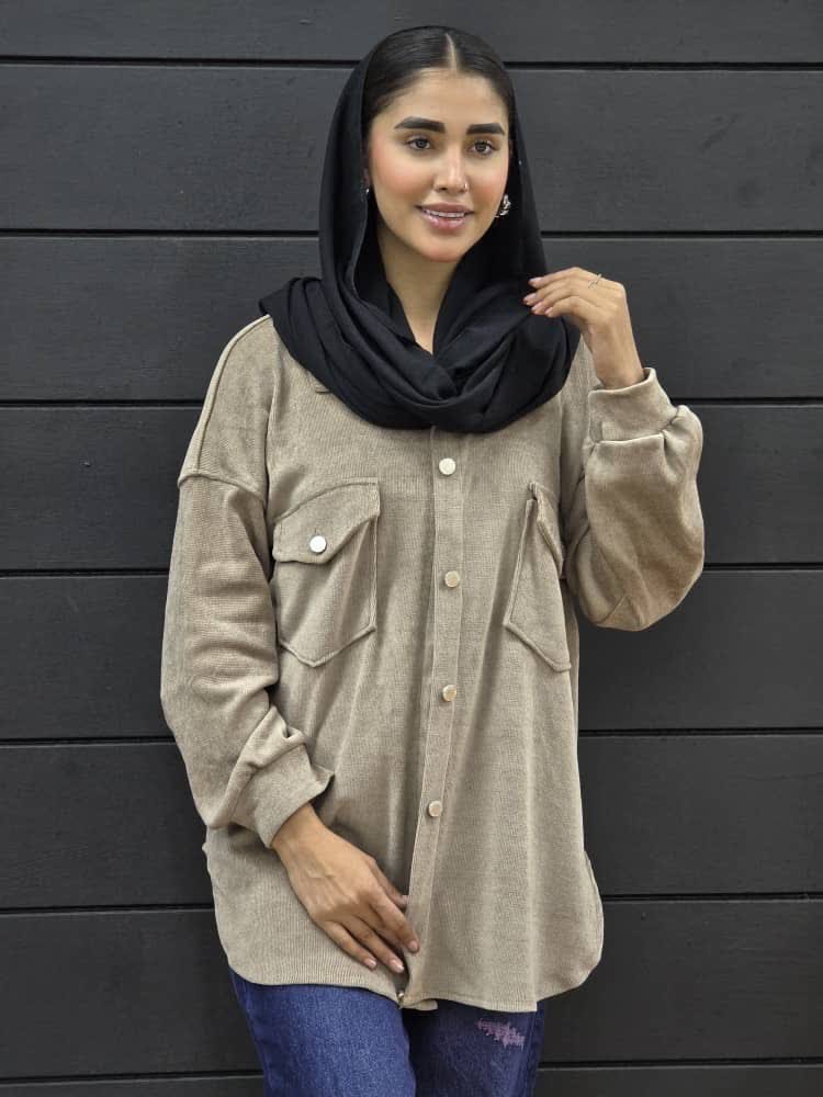 مانتو مخمل کبریتی 72108