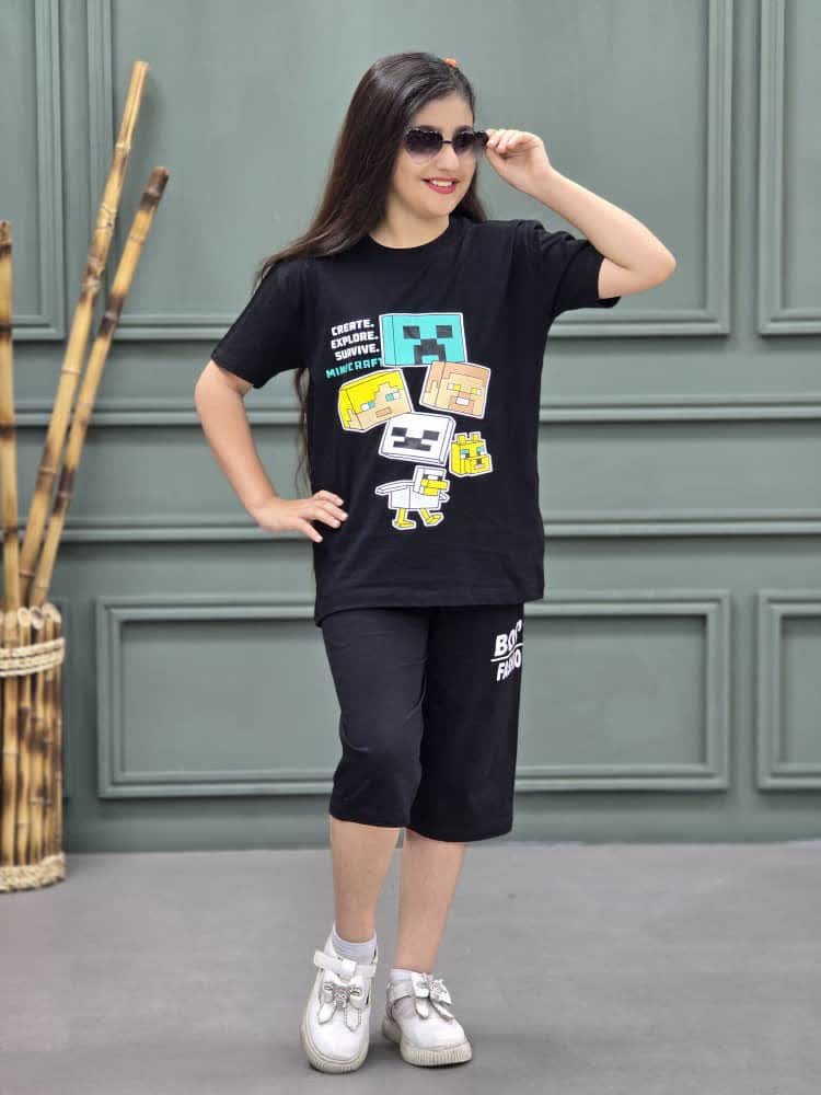 تیشرت شلوارک ماینکرفت72207