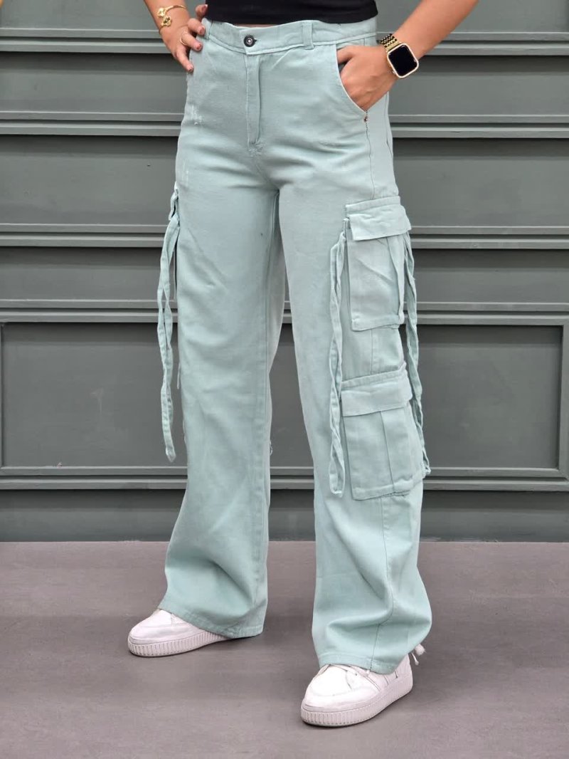 شلوار کارگو بند دار 72517