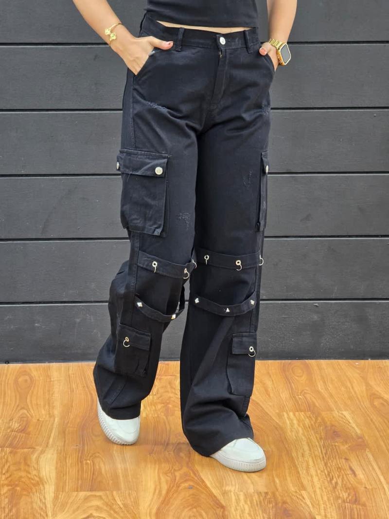 شلوار کارگو پیرسینگی 72519