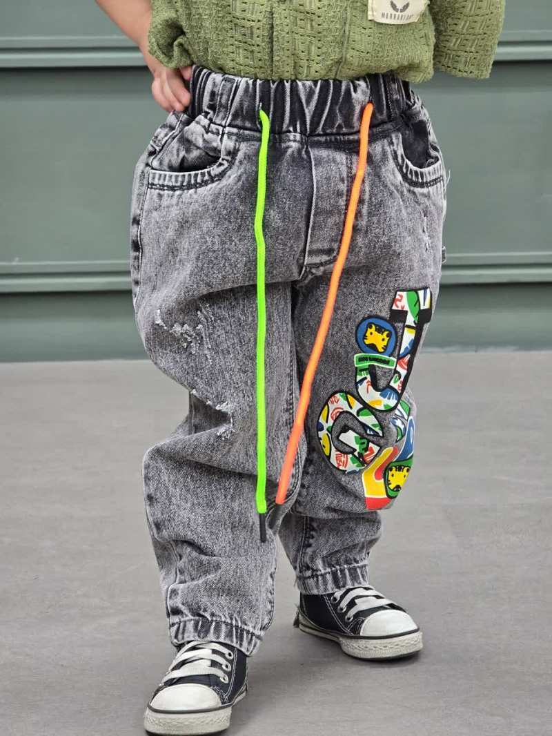 شلوار مام بچگانه طرح نوشته 72527