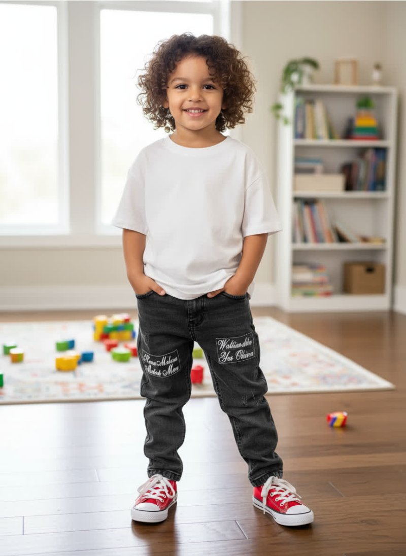 شلوار مام بچگانه قواره بزرگ 72516