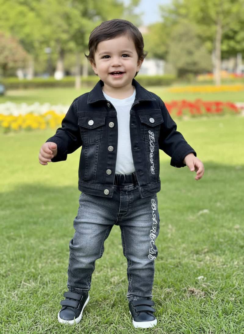 شلوار بچگانه گلدوزی درشت 72526