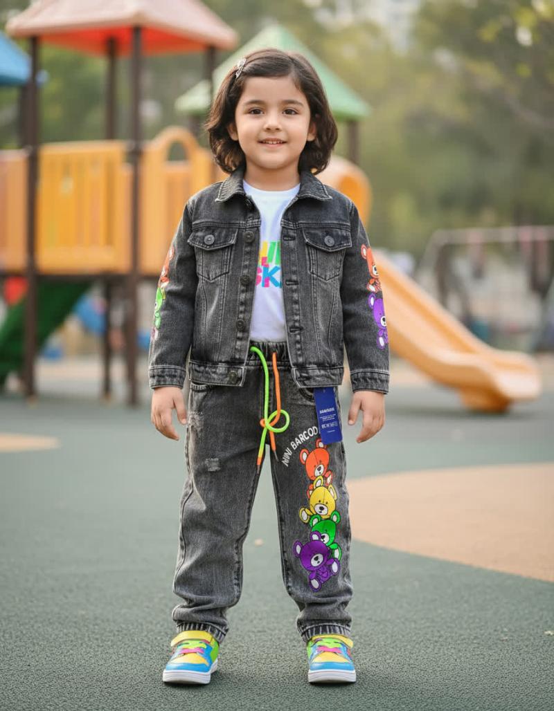 شلوار مام بچگانه طرح خرسی 72528