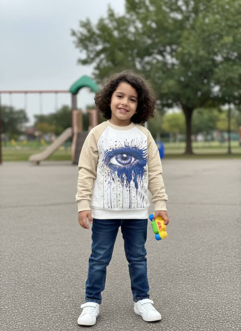 دورس بچگانه طرح چشم 72612