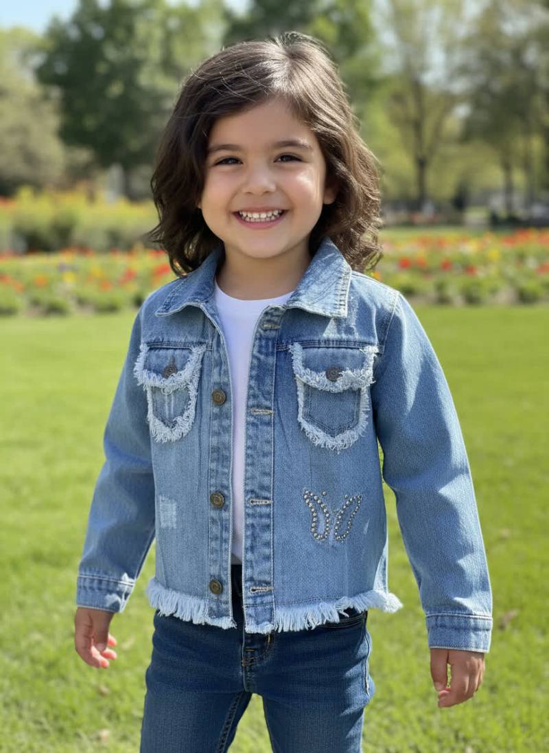 کت لی مروارید دوزی پروانه 72911