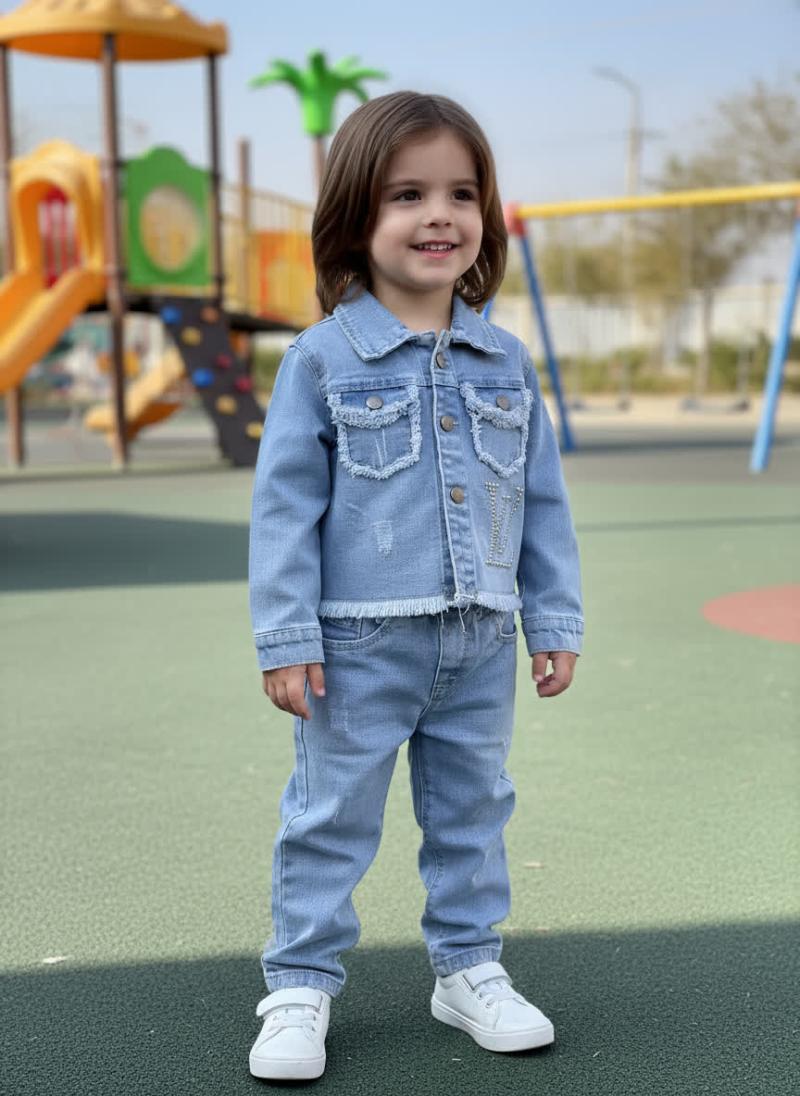 کت شلوار بچگانه نیم بگ 72916