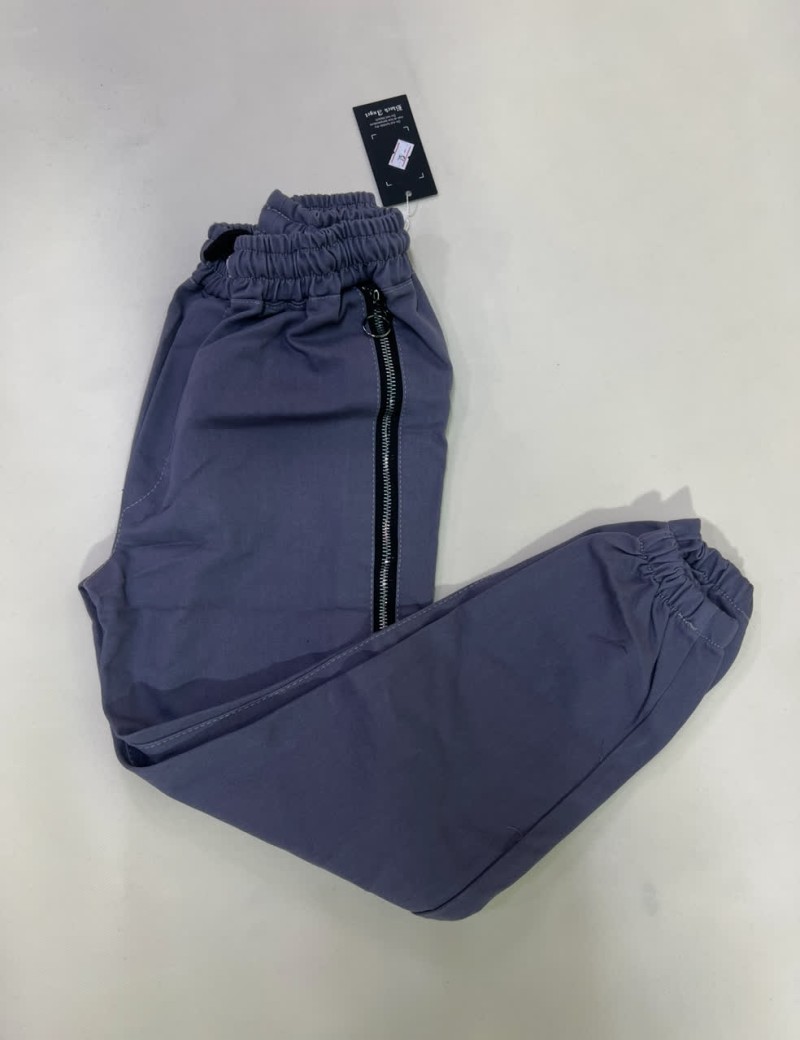 شلوار کتان بغل زیپ 73008