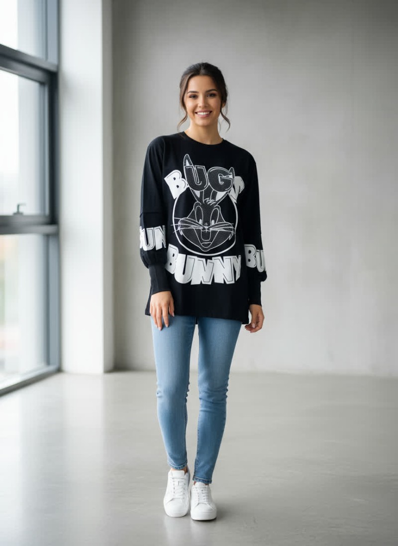 لانگ زنانه نگینی 80213