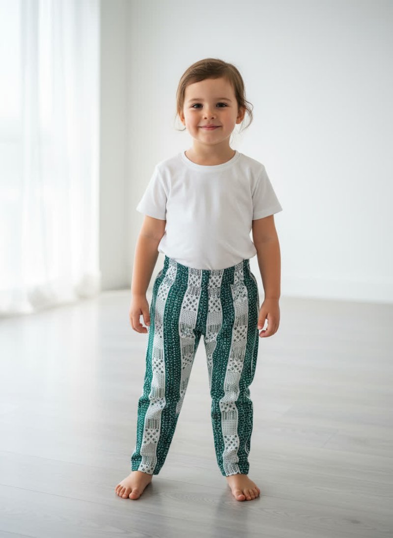 شلوار لنین چاپی بچگانه 80403