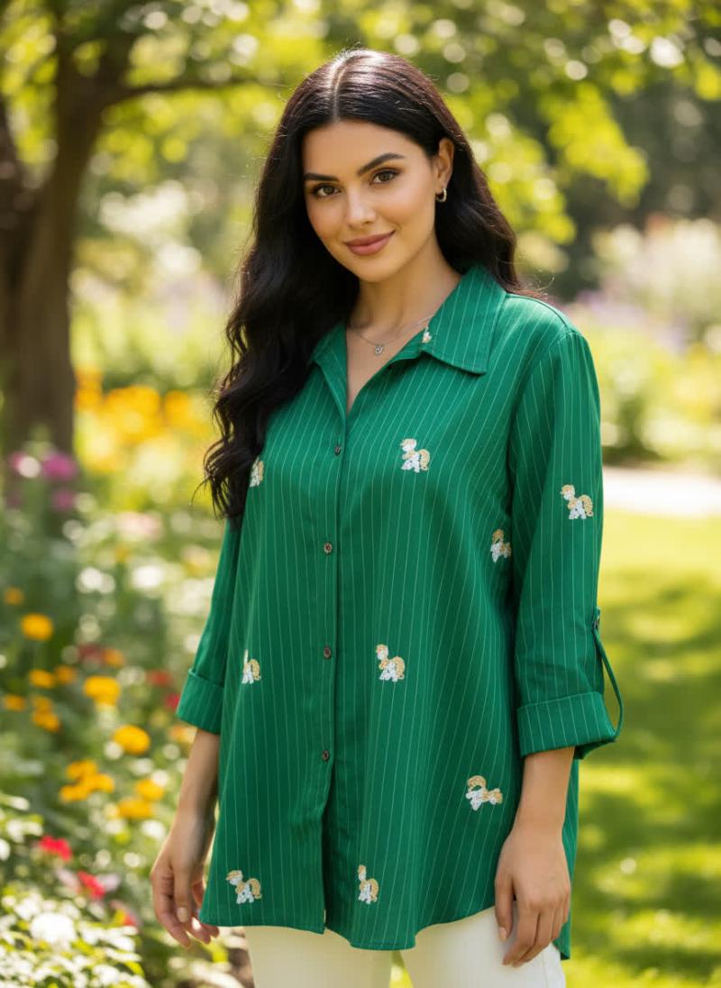 شومیز خامه دوزی 80901