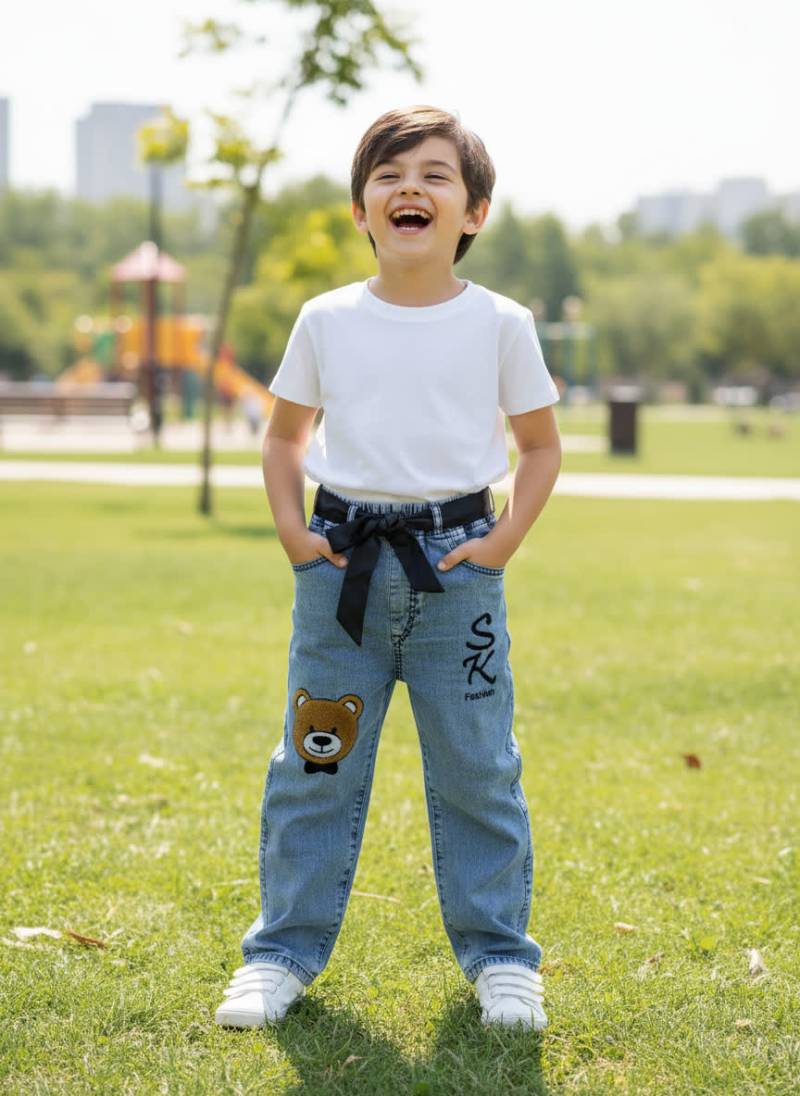 شلوار بچگانه خرسی 81201