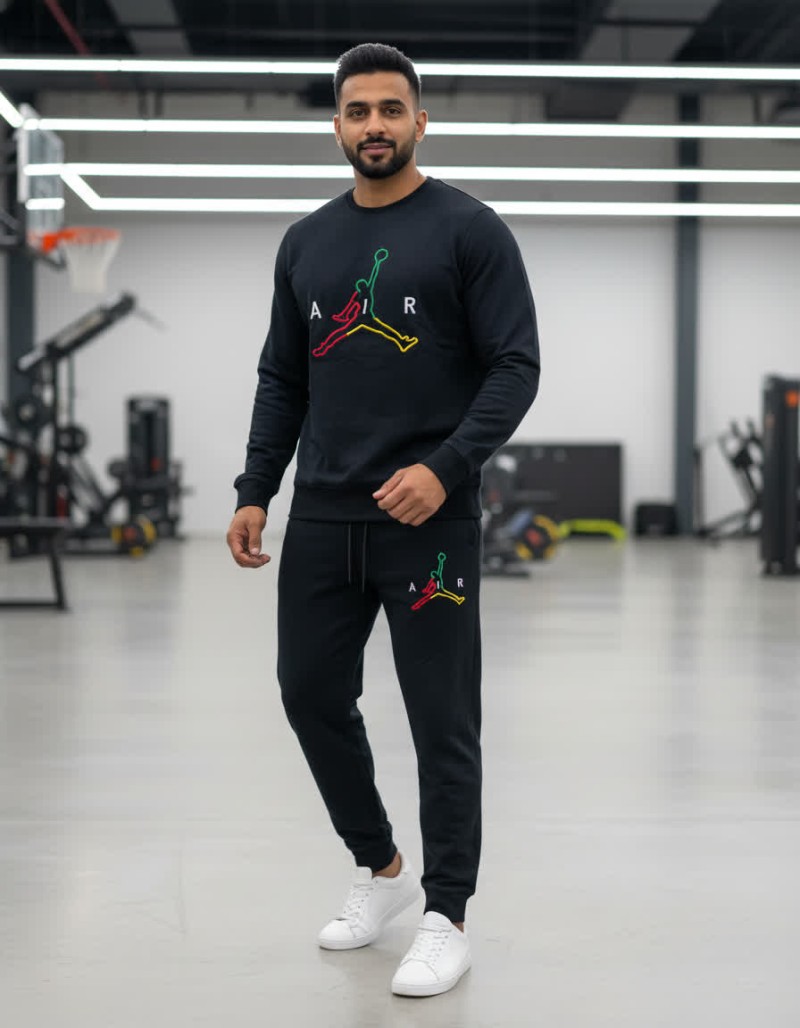 ست دورس شلوار مردانه گلدوزی 82509