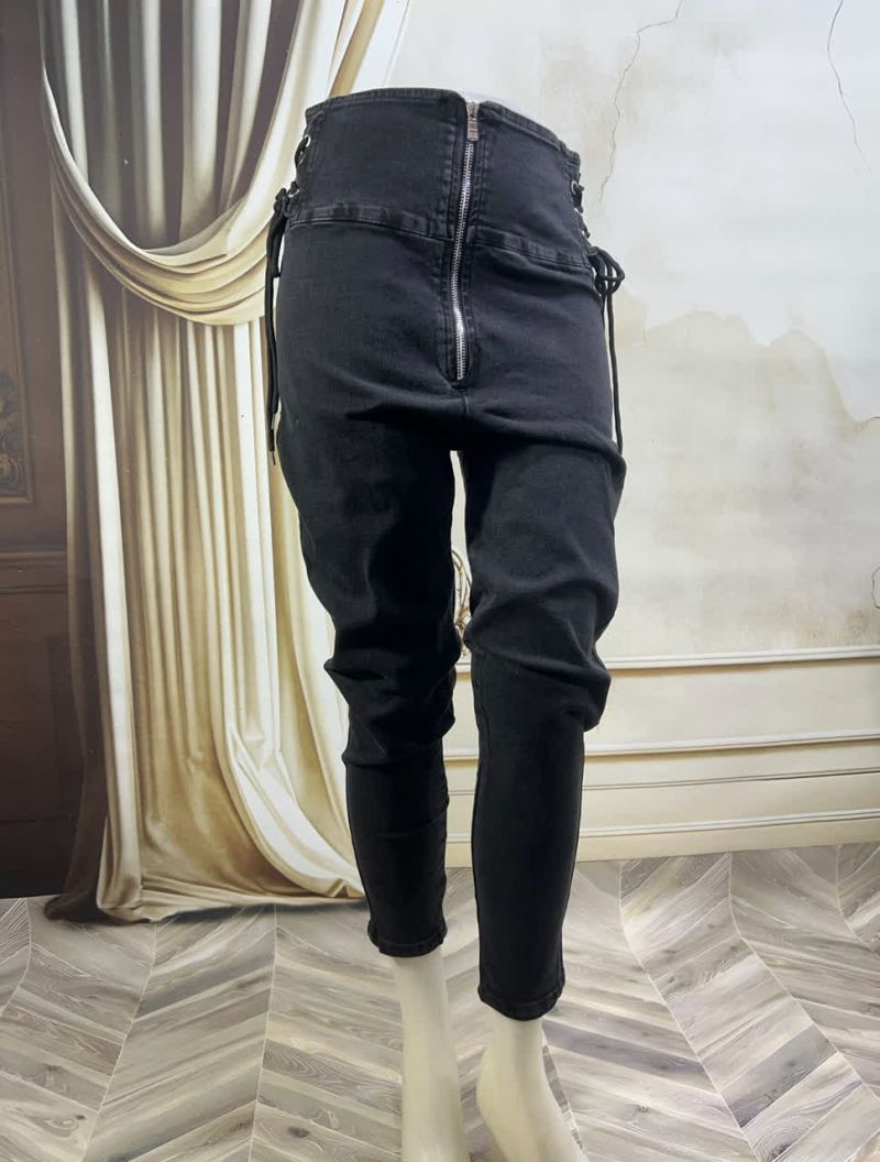 شلوار اسکینی بغل بندی 91437