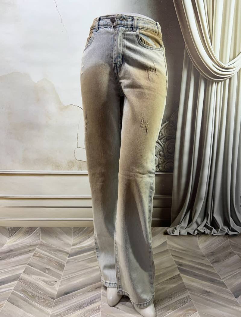 شلوار نیم بگ کمرکش 91718