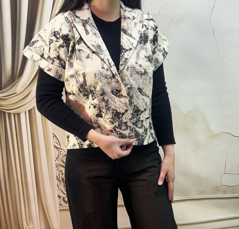 شومیز آستین کوتاه 91408