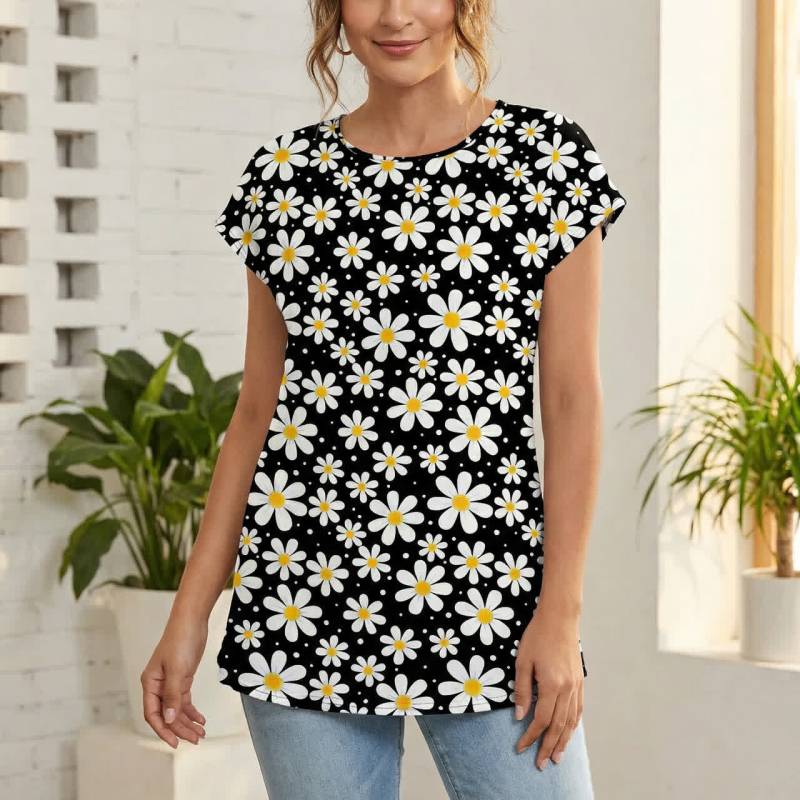 تاپ نخی گلدار 111809