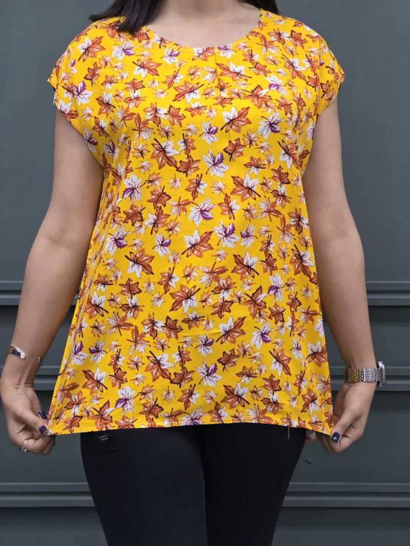 تاپ نخی طرح گل 111829