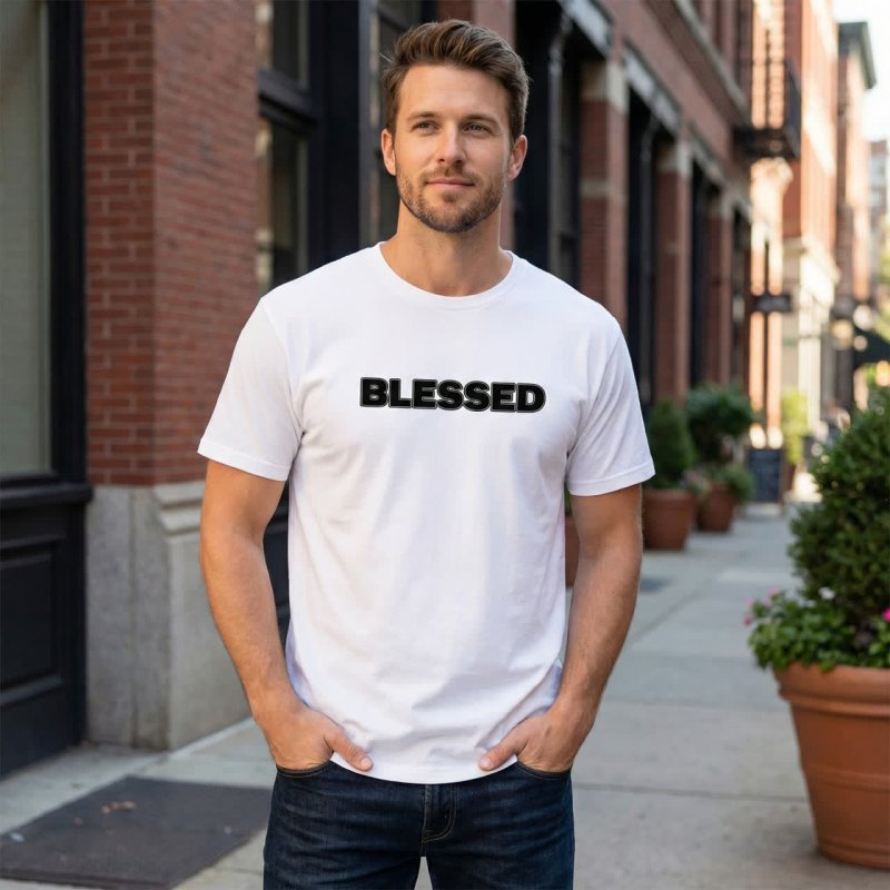 تیشرت مردانه چاپی پروانه 111824