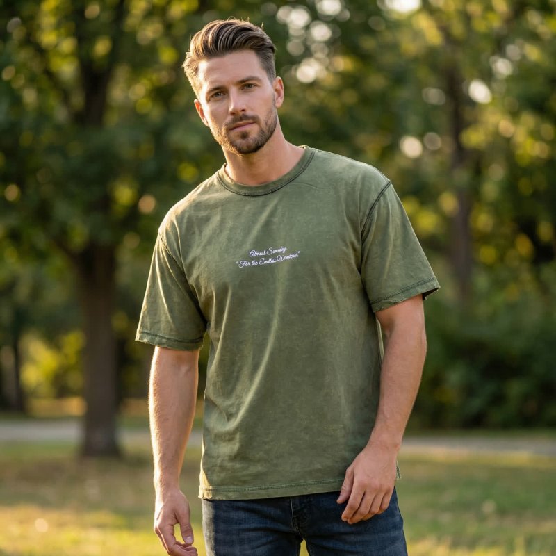 تیشرت دورس سنگشور سبز 112106